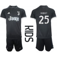 Juventus Adrien Rabiot #25 Rezervni Dres za djecu 2023-24 Kratak Rukav (+ Kratke hlače)